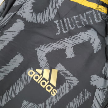 Jaqueta Corta-Vento Juventus 21/22 - Cinza