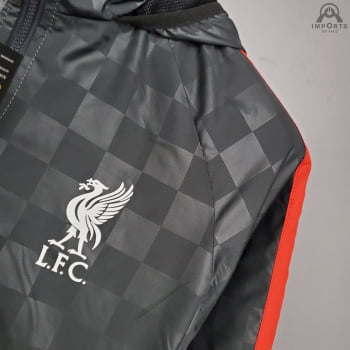 Jaqueta Corta-Vento Liverpool 21/22 - Cinza