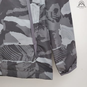 Jaqueta Corta-Vento Liverpool 21/22 - Cinza camuflado