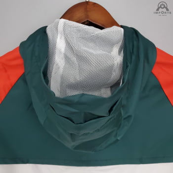 Jaqueta Corta-Vento Liverpool 21/22 - Verde, vermelho e branco