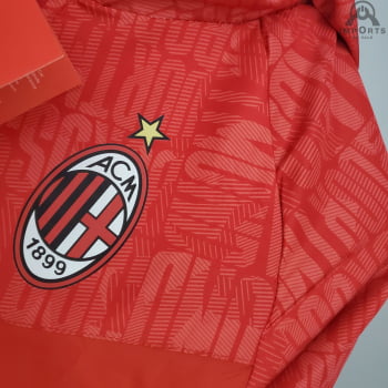 Jaqueta Corta-Vento Milan 21/22 - Vermelho