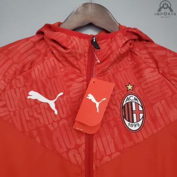 Jaqueta Corta-Vento Milan 21/22 - Vermelho