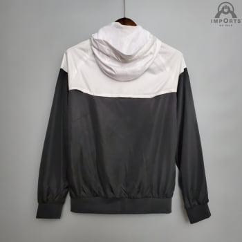 Jaqueta Corta-Vento Paris Saint-Germain 21/22 - Preto e branco