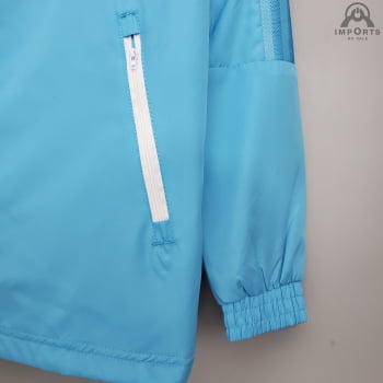 Jaqueta Corta-Vento Real Madrid 21/22 - Azul camuflado 