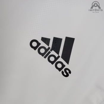Jaqueta Corta-Vento Real Madrid 21/22 - Branco/preto