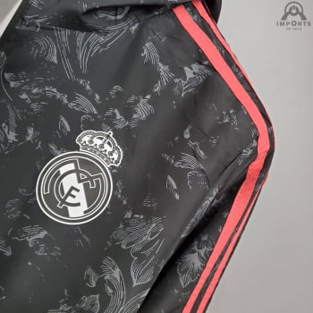 Corta-Vento Real Madrid 21/22 - Preto