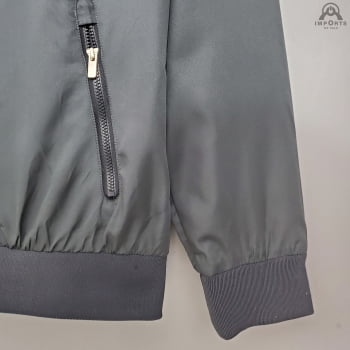 Jaqueta Corta-Vento Tottenham 21/22 - Preto e cinza
