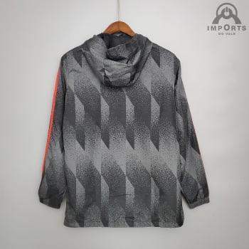 Jaqueta Corta-Vento Bayern de Munique 21/22 - Chumbo/ vermelho