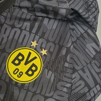 Jaqueta Corta-Vento Borussia Dortmund 21/22 - Chumbo/amarelo