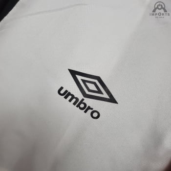 Jaqueta Corta-Vento Santos 21/22 - Branco/preto