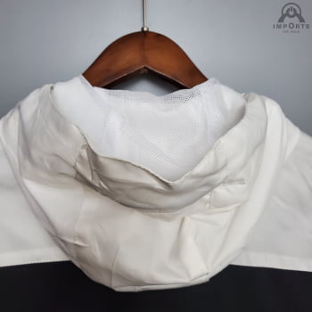 Jaqueta Corta-Vento Santos 21/22 - Branco/preto
