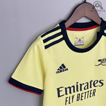 Kit Infantil Arsenal II 21/22 + Personalização Grátis 