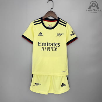 Kit Infantil Arsenal II 21/22 + Personalização Grátis 