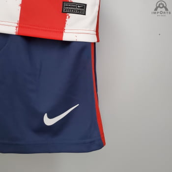 Kit Infantil Atlético de Madrid I  21/22 + Personalização Grátis