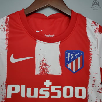 Kit Infantil Atlético de Madrid I  21/22 + Personalização Grátis