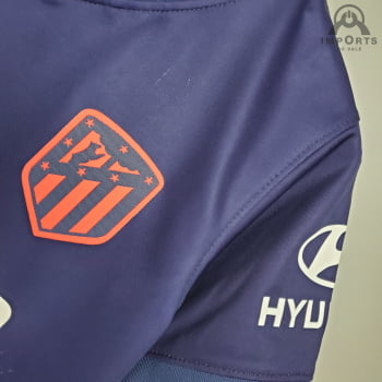 Kit Infantil Atlético de Madrid II 21/22 + Personalização Grátis