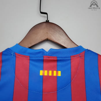 Kit Infantil Barcelona I 21/22 + Personalização Grátis 