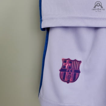 Kit Infantil Barcelona II 21/22 + Personalização Grátis