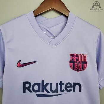 Kit Infantil Barcelona II 21/22 + Personalização Grátis