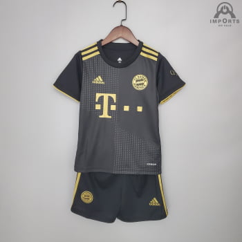 Kit Infantil Bayern de Munique II 21/22 + Personalização Grátis