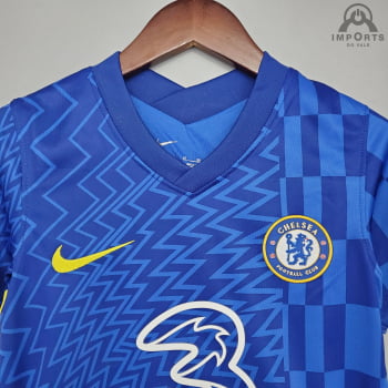 Kit Infantil Chelsea I 21/22 + Personalização Grátis