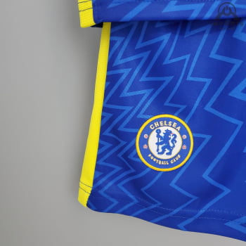 Kit Infantil Chelsea I 21/22 + Personalização Grátis