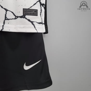 Kit Infantil Corinthians I 21/22 + Personalização Grátis