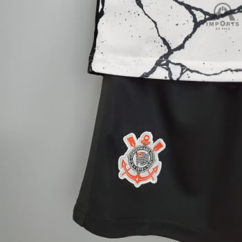 Kit Infantil Corinthians I 21/22 + Personalização Grátis