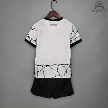 Kit Infantil Corinthians I 21/22 + Personalização Grátis
