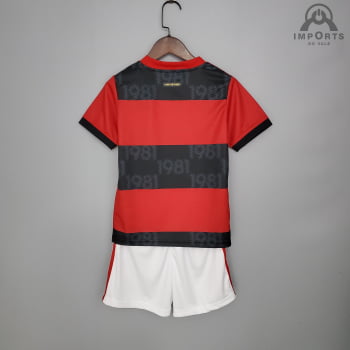 Kit Infantil Flamengo I 21/22 + Personalização Grátis
