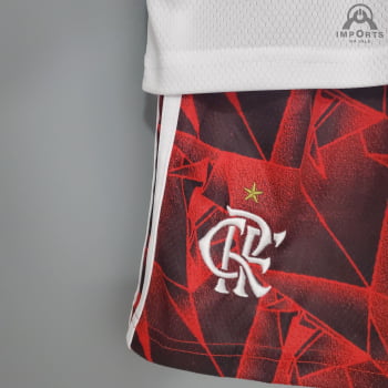 Kit Infantil Flamengo II 21/22 + Personalização Grátis 