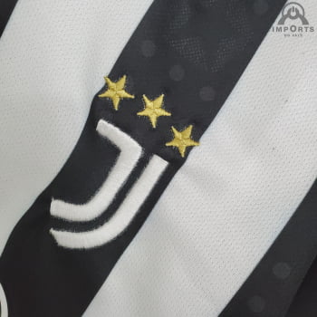 Kit Infantil Juventus I 21/22 + Personalização Grátis