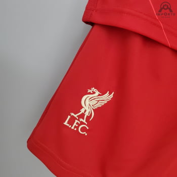 Kit Infantil Liverpool I 21/22 + Personalização Grátis
