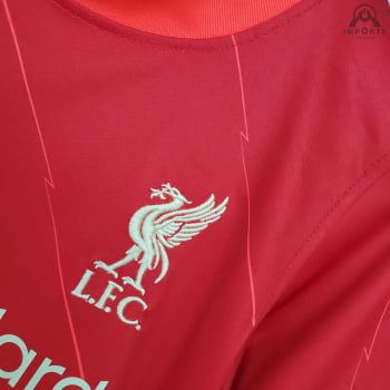 Kit Infantil Liverpool I 21/22 + Personalização Grátis