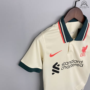 Kit Infantil Liverpool II 21/22 + Personalização Grátis