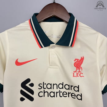 Kit Infantil Liverpool II 21/22 + Personalização Grátis