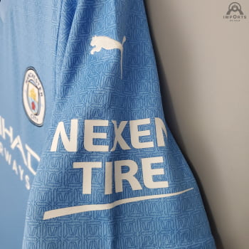Kit Infantil Manchester City I 21/22 + Personalização Grátis