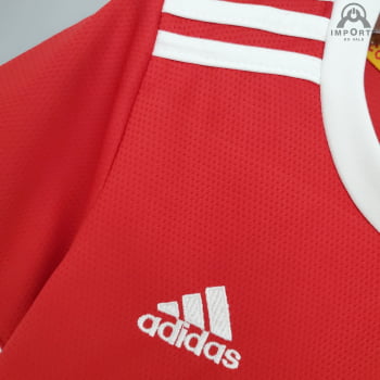 Kit Infantil Manchester United I 21/22 + Personalização Grátis