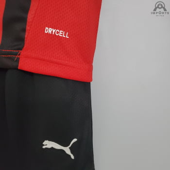 Kit Infantil Milan I 21/22 + Personalização Grátis 
