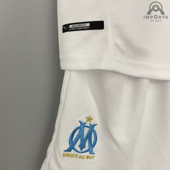 Kit Infantil Olympique de Marseille I 21/22 + Personalização Grátis