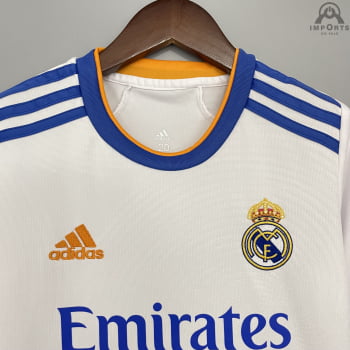 Kit Infantil Real Madrid I 21/22 + Personalização Grátis