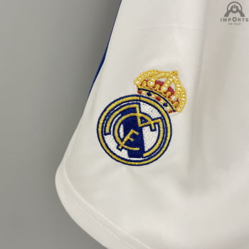 Kit Infantil Real Madrid I 21/22 + Personalização Grátis
