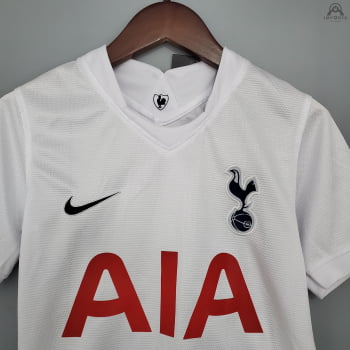 Kit Infantil Tottenham I 21/22 + Personalização Grátis