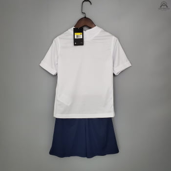 Kit Infantil Tottenham I 21/22 + Personalização Grátis