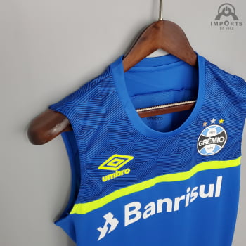 Regata Grêmio 21/22 Treino - Azul/amarelo