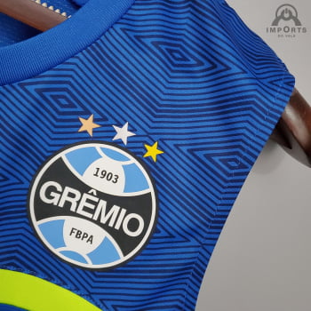 Regata Grêmio 21/22 Treino - Azul/amarelo